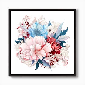 Floral Bouquet 20 Art Print