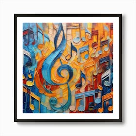 Music Note 2 Art Print