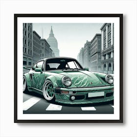 Porsche 911 2 Art Print