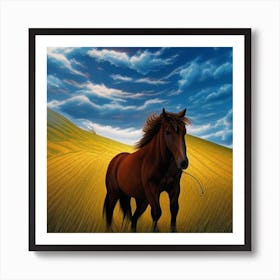 Beautiful Horse 1 Art Print