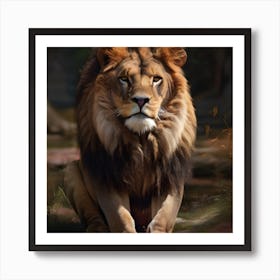 Lion Art Print