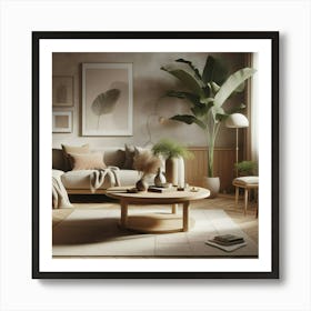 Modern Living Room 49 Art Print