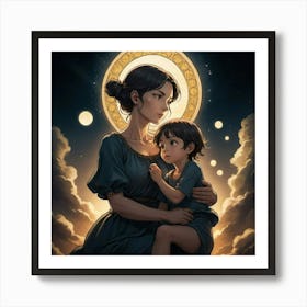 Mother And Child Art Print