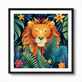 Jungle Sentinel (4) Art Print