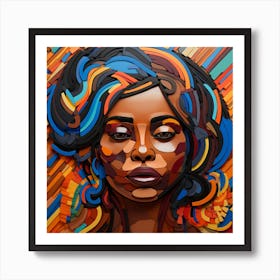 African Woman 6 Art Print