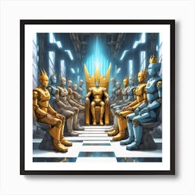 Throne Art Print