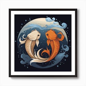 Koi Fish 5 Art Print