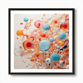 Bubbles 27 Art Print