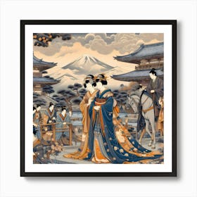 Asian Painting 1 Art Print