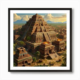 Egyptian Pyramid 1 Art Print