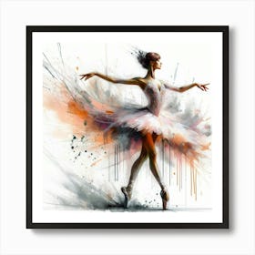 Ballerina 1 Art Print