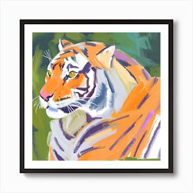 Siberian Tiger 01 Art Print