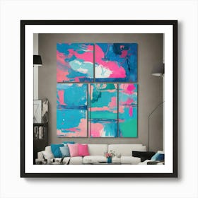 Abstract Painting 1 Art Print