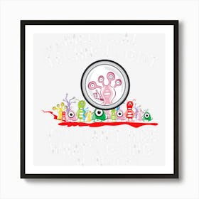 Med Tech Funny Medical Technician Gag Gift Lab Week Art Print