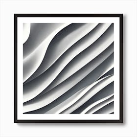 Abstract Wave Pattern 2 Art Print