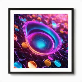 Cell - 3d Rendering Art Print