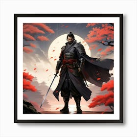 Japanese Samurai 1 Art Print