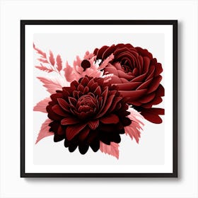 Red Roses Art Print