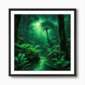 Rain Forest Art Print