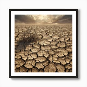 Dry Land 13 Art Print