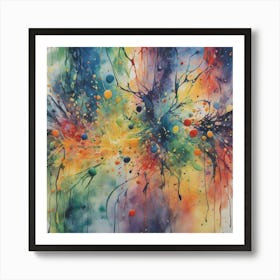 Abstract Painting 9 Art Print