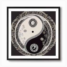 Yin Yang 26 Art Print