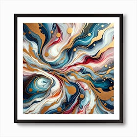 Abstract Painting 1 Art Print