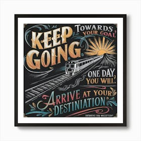 Keep Going Affiche