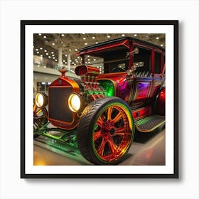 Model T Hot Rod Art Print