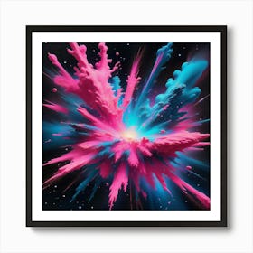 Explosion Of Color 1 Poster