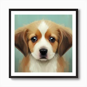 Beagle Puppy 1 Art Print