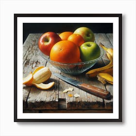 Fruit Bowl 2 Art Print