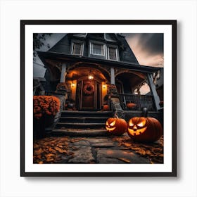 Haunted House 11 Art Print