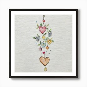 Heart Catcher Art Print