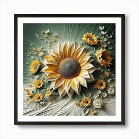 Sunflowers 2 Art Print