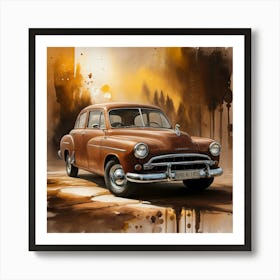 Old Car Art Print