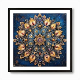 Mandala Art 5 Art Print