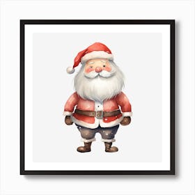 Santa Claus 8 Art Print