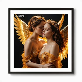 Angel Wings 2 Art Print