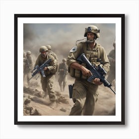 U S Army Soldiers Art Print