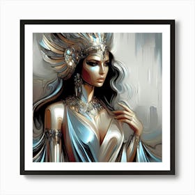 Cleopatra Portrait Artwork 120 Art Print