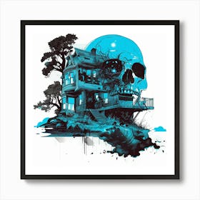 House Of Skulls 2 Art Print