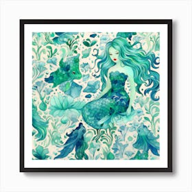 Mermaid Art Print