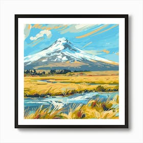 Of A Mountain Art Print