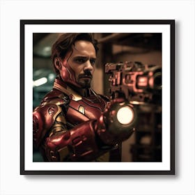 Armadiler Ironman From The Future Upgraded With Human Face Of R Cb74f261 310f 4ee7 846d Beb4b4291a54 Ins Art Print