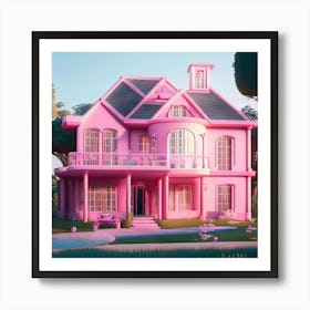 Barbie Dream House (555) Art Print
