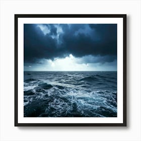 Firefly Stormy Seas Dark, Moody Waves And Dramatic Skies 2 Affiche