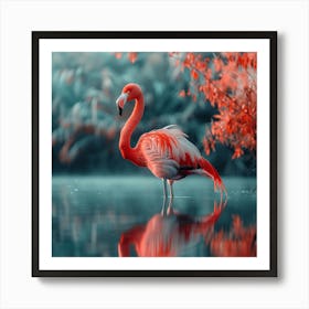 Flamingo 37 Art Print