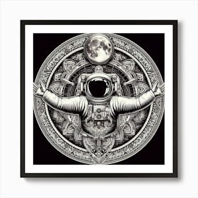 "Moon-Man" Talisman Collection [Risky Sigma] Art Print