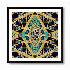 Psychedelic Pattern 1 Art Print